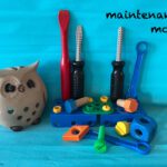 Webseite warten, Grafik Eule in Werkstatt