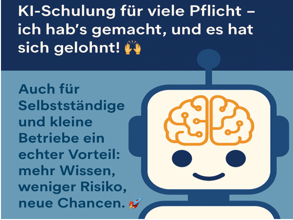 KI-Pflichtschulung mit Spaß